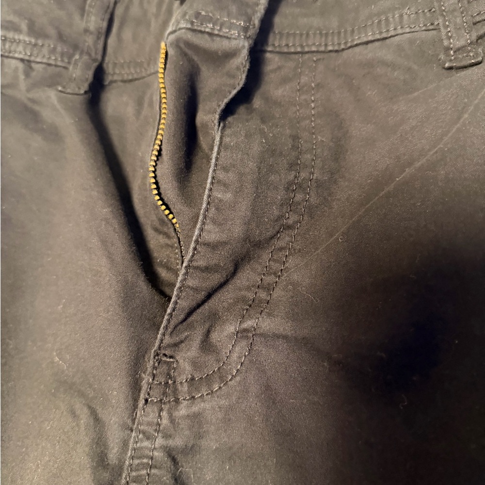 Hollister Black Wide-Leg Cargo Pants - Picture 4 of 8